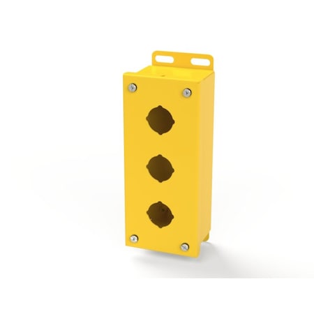 Saginaw Control & Engineering PB Enclosure, 8 in, 3.25 in, 2.75 in SCE-3PB-RAL1018